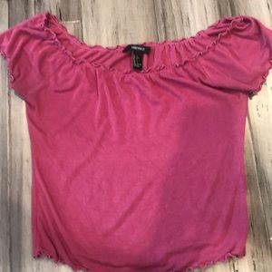 Forever 21 off the shoulder top